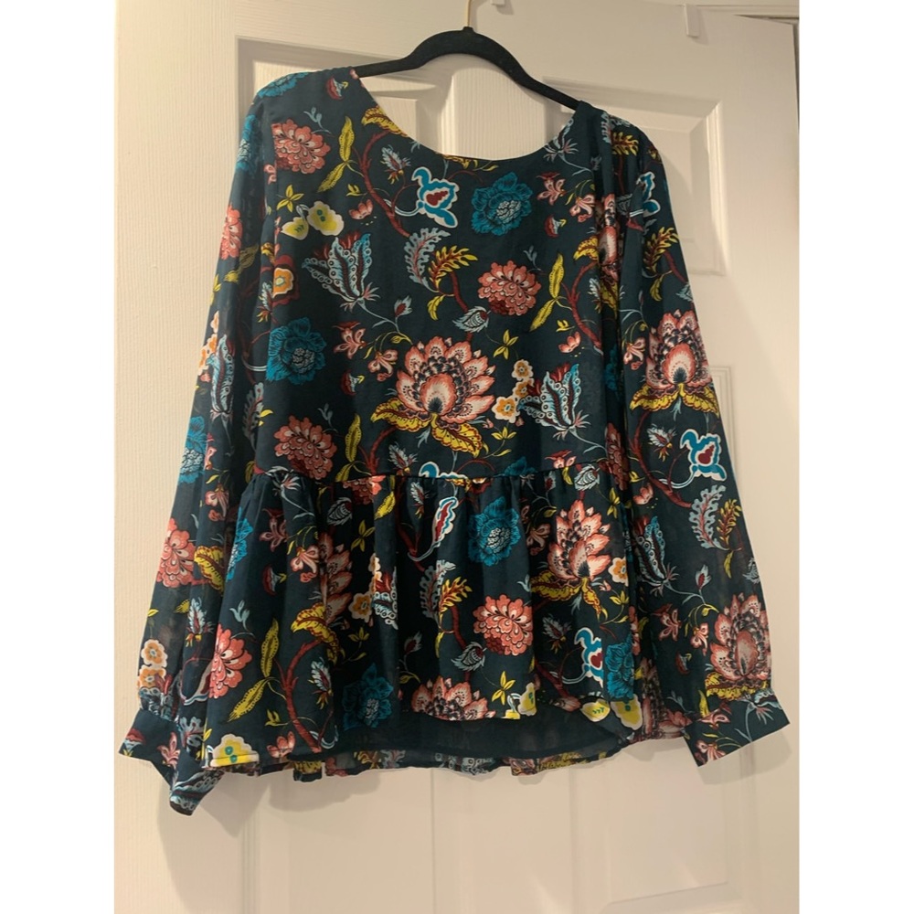 Work shirt - peplum style